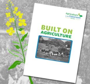 Built on Agriculture teacher guide cover