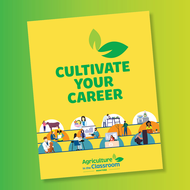 Cover of Cultivate Your Career workbook on a green and yellow gradient background